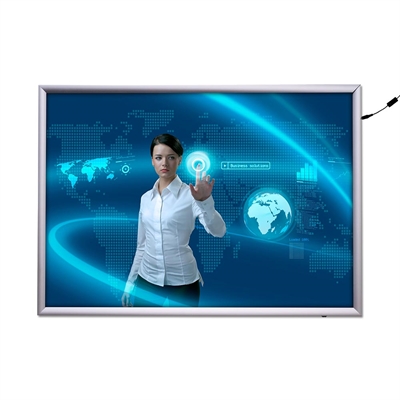 LED-Leuchtrahmen einseitig