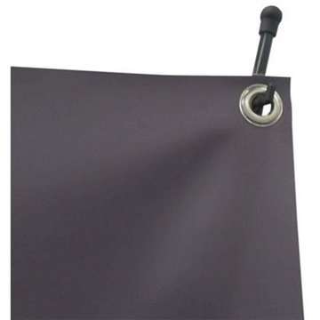 X-Banner 55x150cm ohne Banner und Aufdruck - Schwarz