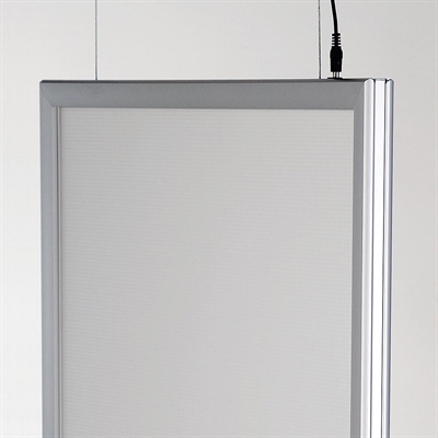 LED-Leuchtrahmen doppelseitig – horizontal