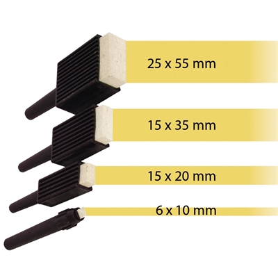 Tokyo Alco – 4 Filzpinsel ohne Tinte