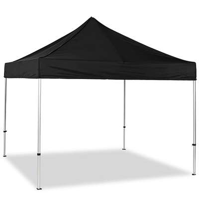 Event Pavillon Lux mit schwarzem Dach
