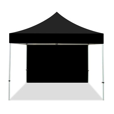 Seite für Eventzelt Lux 3 x 3 m, schwarz