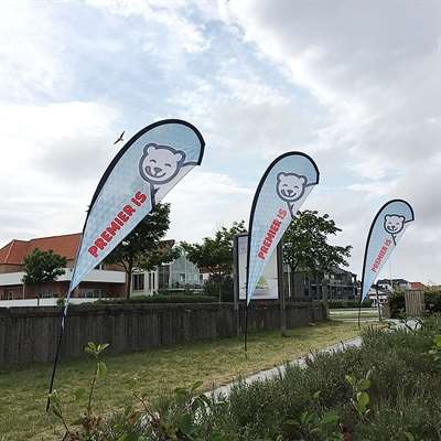 Beachflag, Outdoor-Drop-Flag, Small