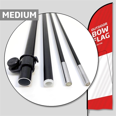 Beachflag, Outdoor-Bow,Medium