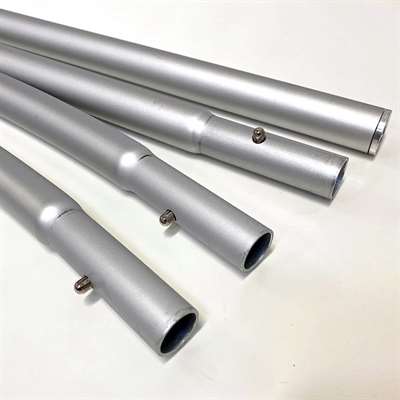 Beachflag, Outdoor-Bow, Large, Aluminiumstange (ohne Fuß und Flagge)