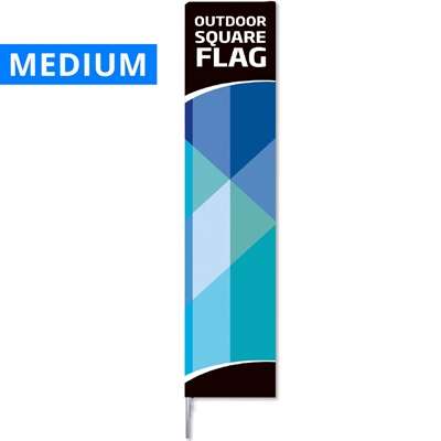 Beachflag, Outdoor Square Flag Medium