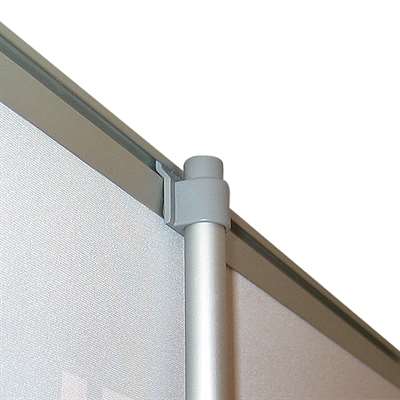 Basic Roll-Up einseitig Kassette Basic – Silber