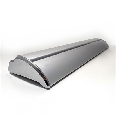 Lux Roll-up Kassete, silber, einseitig