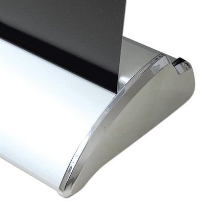 Lux Roll-up Kassete, silber, einseitig