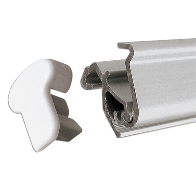 Lux Roll-up Kassete, silber, einseitig