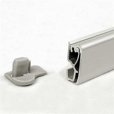 Business Roll-Up, einseitig inkl. Druck und Tasche, Alu, 85 cm breit