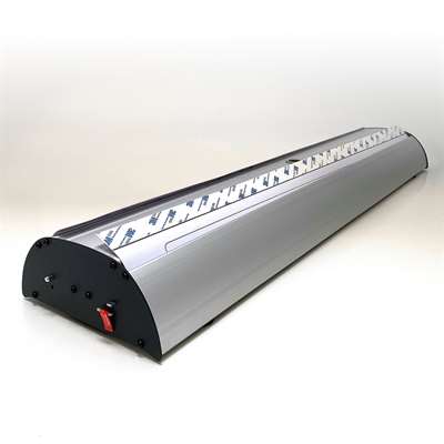 Stylish Roll-up, doppelseitig, Kassette, silber, 85 x 200 cm
