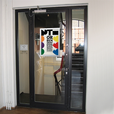 Fenster-Alu-Klapprahmen doppelseitig - 32 mm - Silber