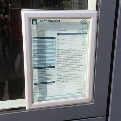 Fenster-Alu-Klapprahmen doppelseitig - 32 mm - Silber