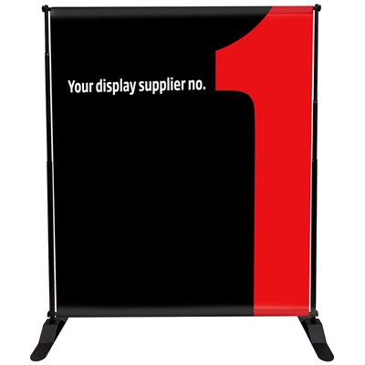 Bannerwand Teleskopisch, max. 240x240cm, schwarz