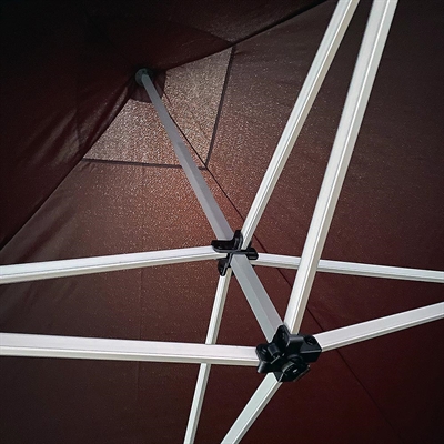 Dach für Eventzelt Lux, 3 x 3 m, schwarz