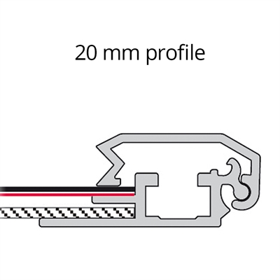 Aluminium-Klapprahmen 20 mm
