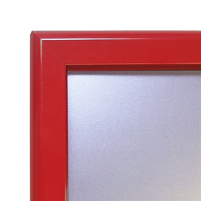 Alu Klapprahmen 32 mm Profil ROT