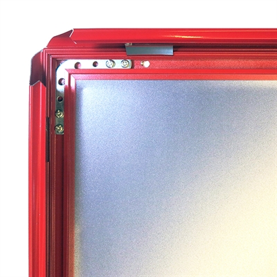 Alu Klapprahmen 32 mm Profil ROT