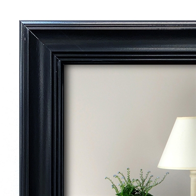 Antik-Aluminium-Klapprahmen 40 mm Schwarz