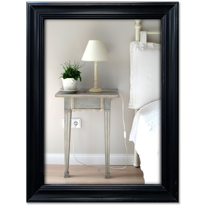 Antik Alu-Klapprahmen - 40 mm - 70x100 cm - schwarz