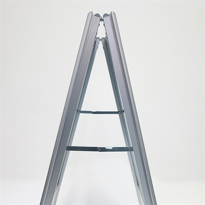 Alu-Line Standard Kundenstopper - A2 - Silber