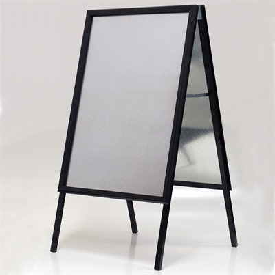 Alu-Line Standard Kundenstopper - A1 - schwarz