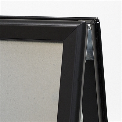 Alu-Line Standard Kundenstopper - 70x100 cm - schwarz