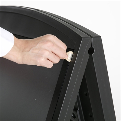 Compact Kunststoff-Kundenstopper