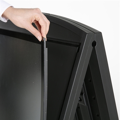 Compact Kunststoff-Kundenstopper