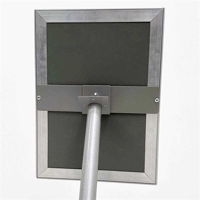 BASIC Infostand A4, Silber/Schwarz