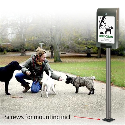 Pole Stand Ø 5 cm Grau