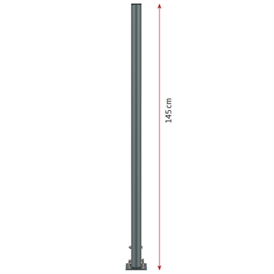 Pole Stand – 145 cm – Grau