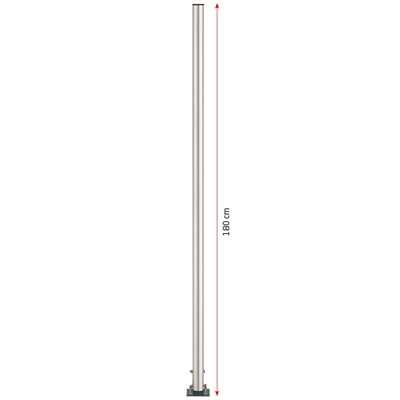 Pole Stand – 180 cm Ø5 – Edelstahl