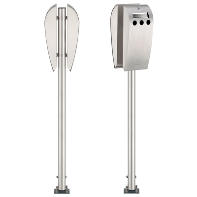 Pole Stand Ø 5 cm Grau
