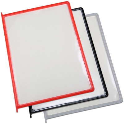 Registersystem Pocket 10 Stk. A4 in Schwarz