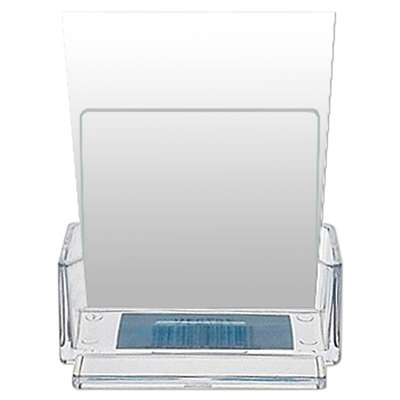 Visitenkartenhalter, vertikal, transparent