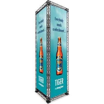 Crown Truss 15 Messeturm – schwarz