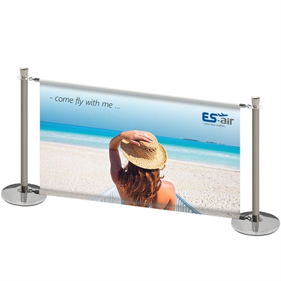 Bannerstange für Absperrpfosten – 160 cm