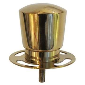 Top für Absperrpfosten mit Seil – Farbe Gold