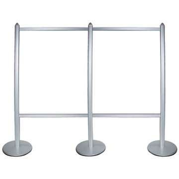 Multi-Stander-Bannerwand – doppelseitig
