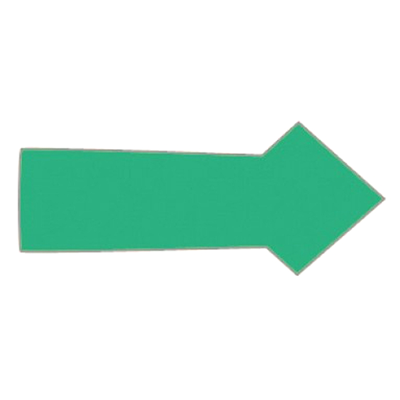 Magnet pil 1x2 cm (30 stk pr. ark)  - Grøn